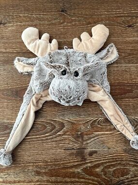 Adorable DOLLIBU SOFT PLUSH MOOSE WINTER UNISEX HAT